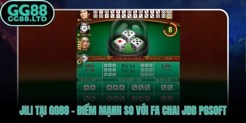 Game bài JILI GG88 và lợi thế kỹ thuật vượt trội so với đối thủ